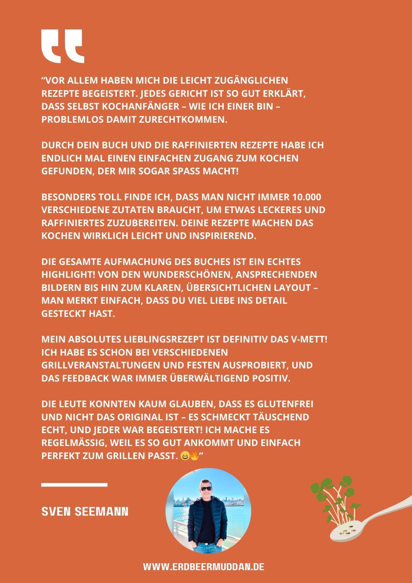 Erdbeermuddan Kochbuch - backt & kocht Seelenfuddan - HARDCOVER Buch