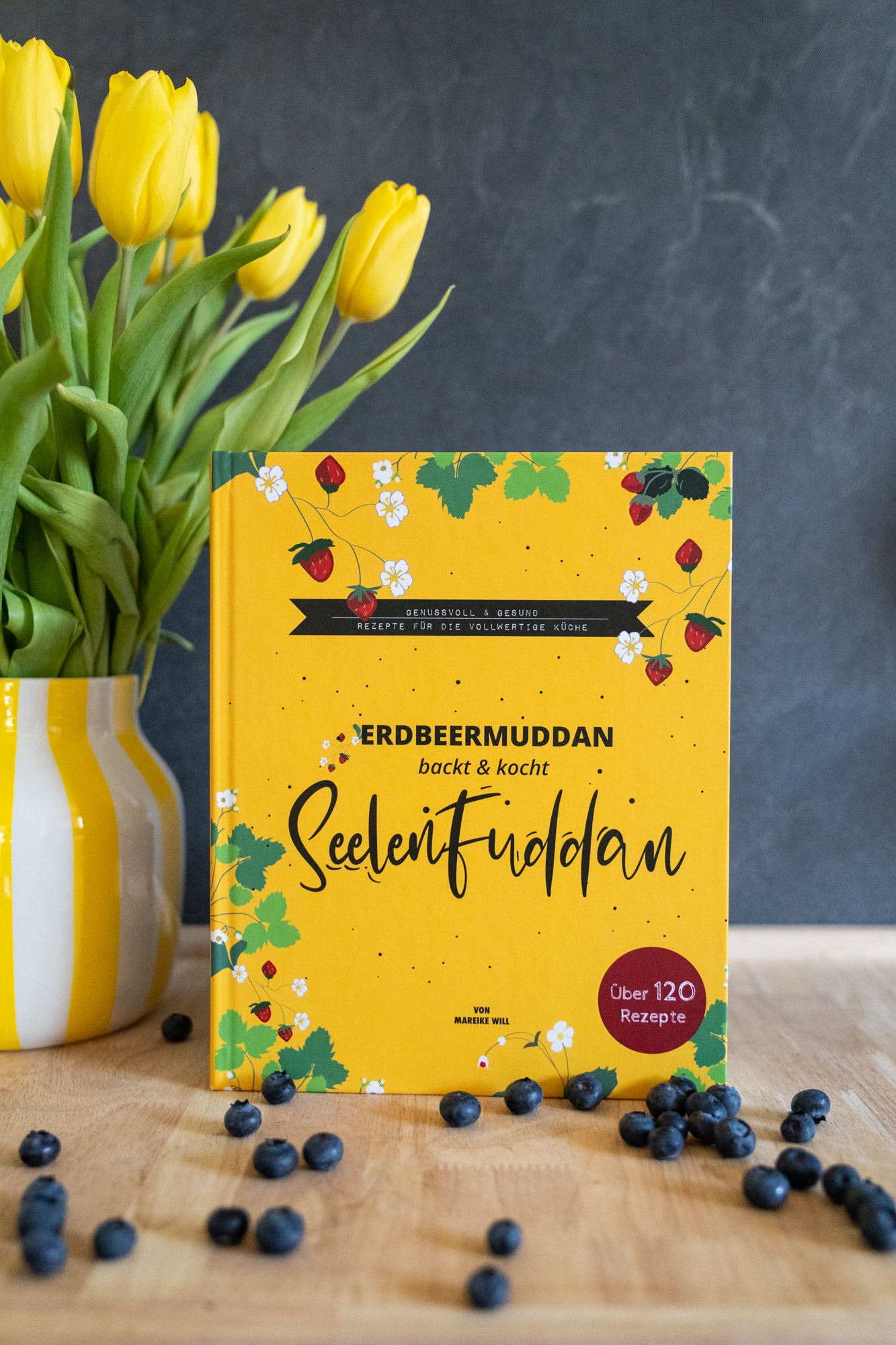 Erdbeermuddan Kochbuch - backt & kocht Seelenfuddan - HARDCOVER Buch